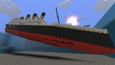 Titanic Sinking Minecraft Map