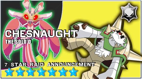 Chesnaught Star Tera Raid Event Pok Mon Scarlet And Violet Youtube