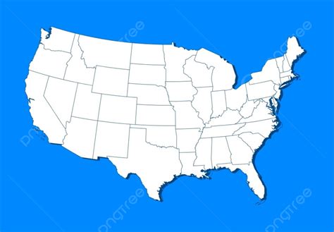 Map Of The United States Political Map Of The United States With The ...