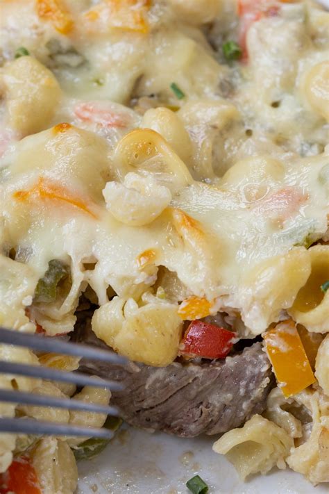 High Protein Cheesesteak Casserole Recipe - The Protein Chef