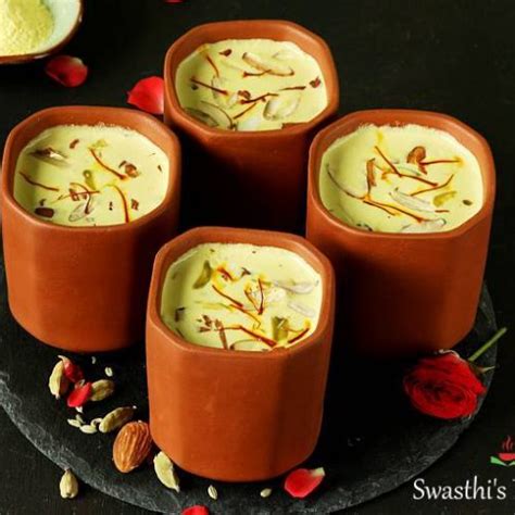 Thandai Recipe Holi Recipes Swasthi S Recipes