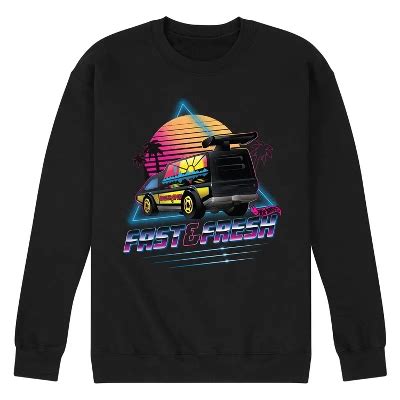 Men S Hot Wheels Fast Fresh Graphic Fleece Sweatshirt Target