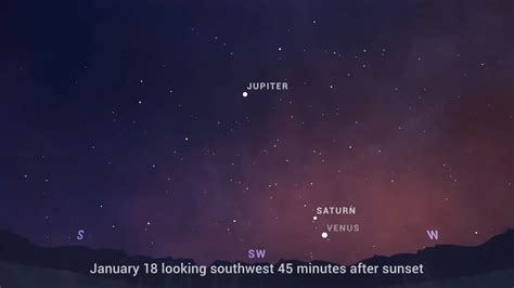 Watch Venus and Saturn begin joining up in the night sky this week | Space