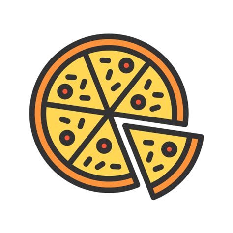 Pizza Iconos Gratis De Comida Y Restaurante