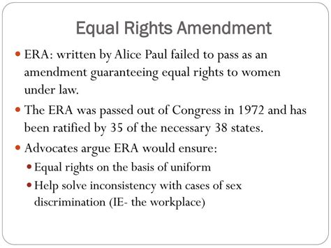 Ppt 19 Th Amendment Powerpoint Presentation Free Download Id3889176