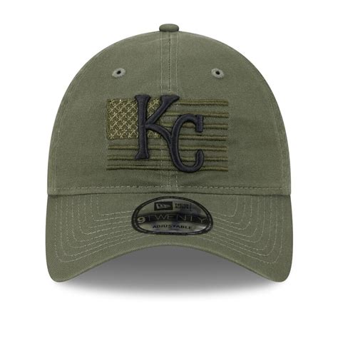 mens kansas city royals  era green  armed forces day twenty