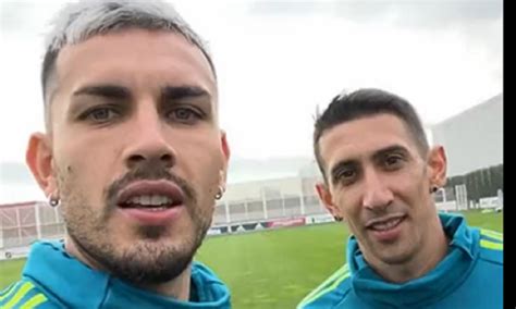 Di Maria E Paredes Campioni Del Mondo Il Gesto Pre Juve Udinese