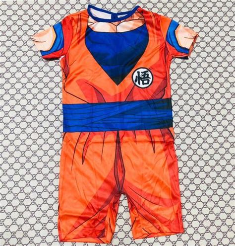 Fantasia Dragon Ball Super Goku Infantil Roupa Original Tha Tha