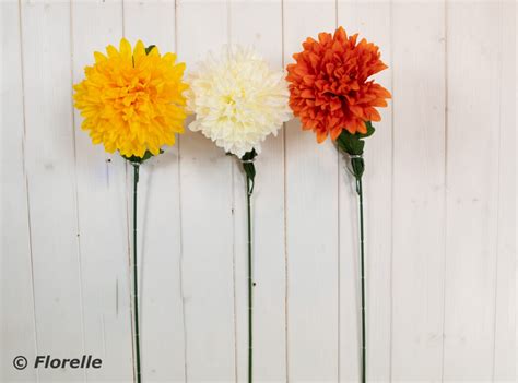 SGL CHRYSANTHEMUM STEM 3 COLS ASS Florelle