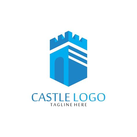 Premium Vector Vector Castle Logo Icon Template