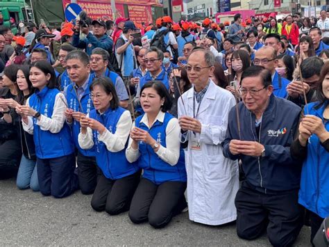 白沙屯媽祖首度進雲林縣府！張麗善爆哭跪迎：希望庇佑雲林 蕃新聞