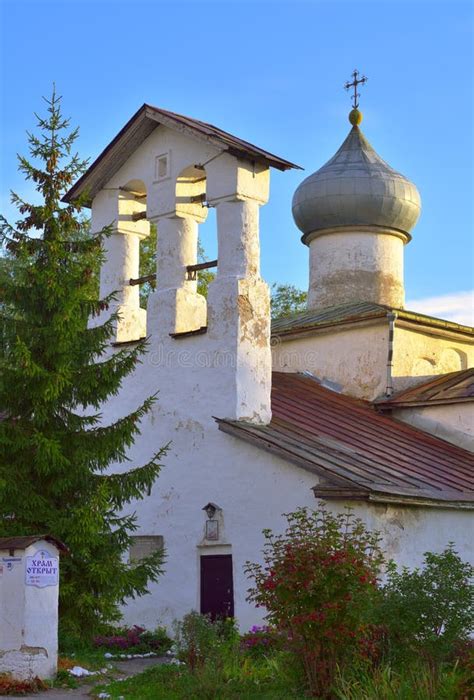 Old Russian Churches of Pskov Stock Image - Image of branches, national ...