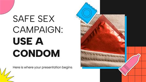 Safe Sex Campaign Use A Condom Google Slides PPT