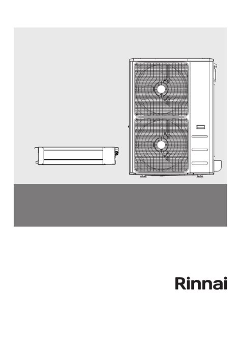 User Manual Rinnai Dinlr Z English Pages