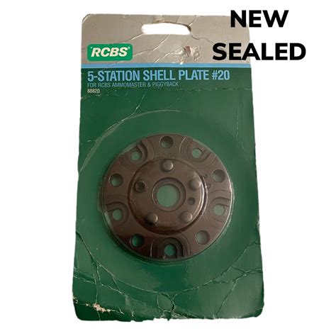 RCBS 5 Station 20 Shell Plate Steel 88820 For Sale Online EBay