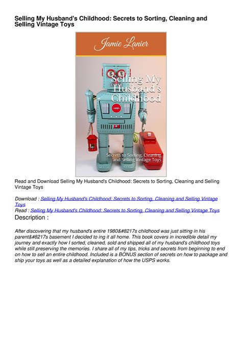 PDF_ Selling My Husband's Childhood: Secrets to Sorting, Cleaning and