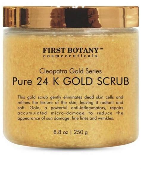 The Best 24k Gold Scrub For Face And Body 88 2 X Items For Sale Online