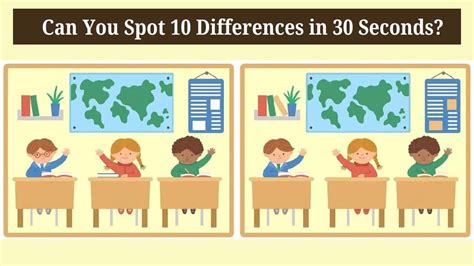 Spot The Difference Can You Spot 10 Differences Between The Two