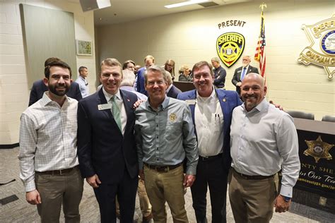 Chatham County Sheriff Bill Signing Office Of Georgia