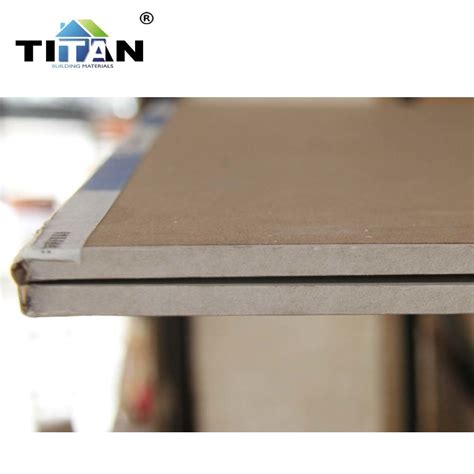 Standard Paper Faced Gypsum Plaster Board China Standard Gypsum