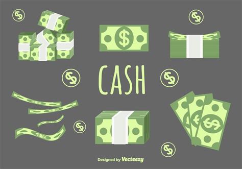 Cash Vector 162622 Vector Art at Vecteezy