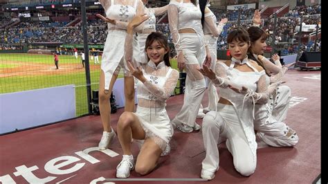 220409 中信兄弟 Vs 樂天桃猿 Rakutengirls 中場舞「kep1er 케플러－wa Da Da」林穎樂 Cam橫