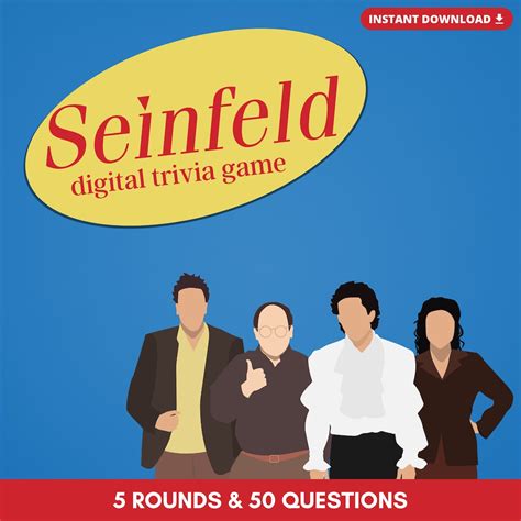 SEINFELD Digital Trivia Game Test Your Knowledge On This Classic TV