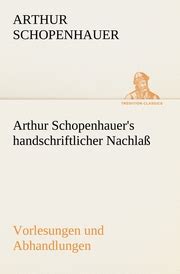 Arthur Schopenhauer S Handschriftlicher Nachlass Bido Ag