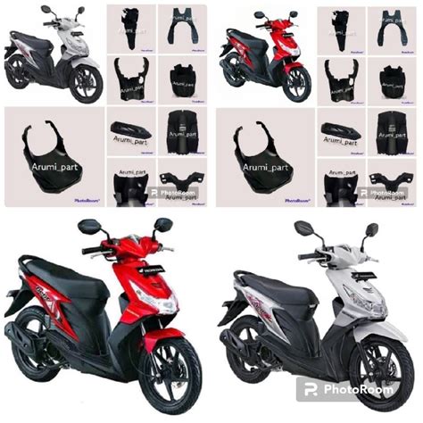 Jual Promo Paket Fullset Lengkap Body Bodi Kasar Honda Beat New Karbu