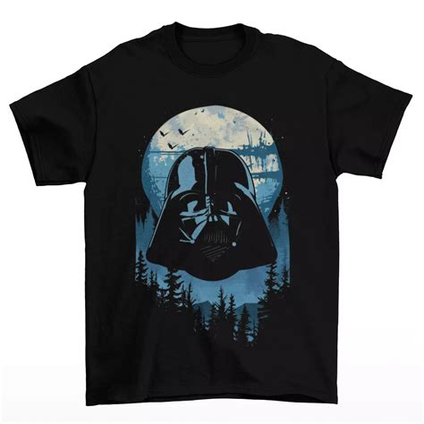 Darth Vader Forest T Shirt Mens Unisex Star Wars Boba Fett Jedi Sith