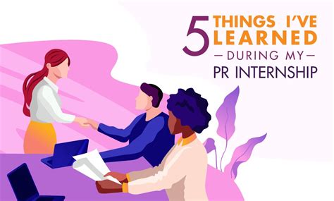 5 Things Ive Learned During My Pr Internship Roopco