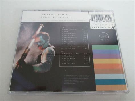 Peter Gabriel Secret World Live Pgdcd Xcd Album Ebay