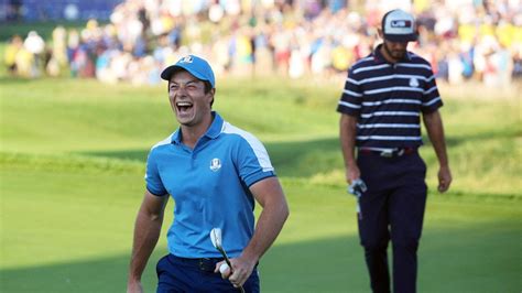 Glorious Start For Team Europe At The Ryder Cup Team America Is