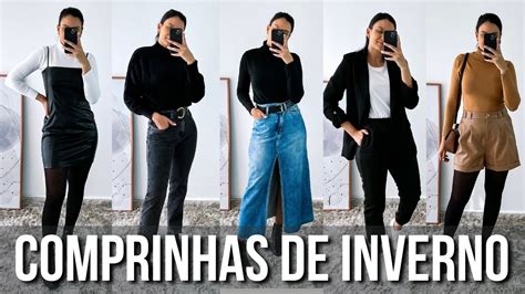 Melhores Comprinhas De Inverno Brisla Mota Youtube