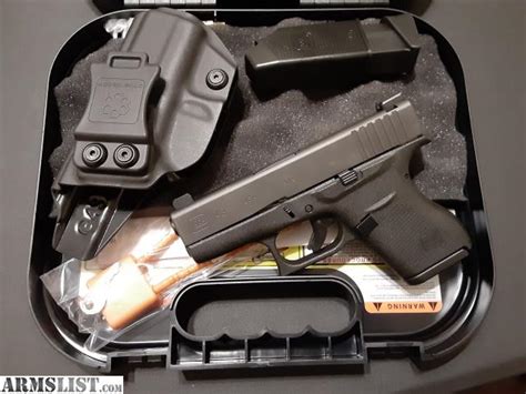 Armslist For Sale New Glock 43 Edc Package W Truglo Night Sights Red Oak Tx