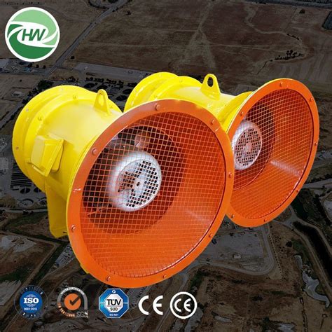 Ybt Axial Mine Fan Tunnel Exhaust Fan Primary Mine Fan Mine Fan China