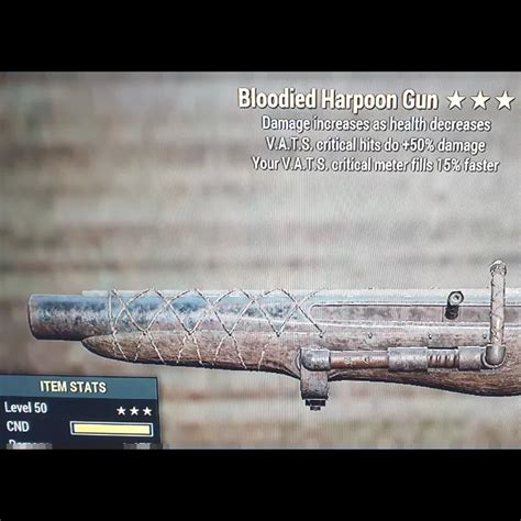 Weapon B Harpoon Gun Fallout Game Items Gameflip