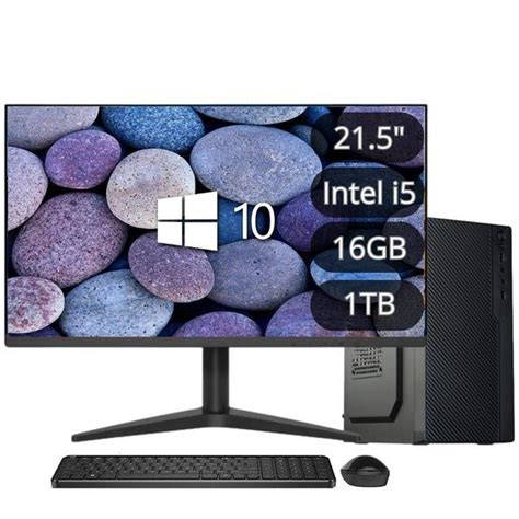 Computador Completo Intel Core I5 6ª Geração 16gb Ddr4 Ssd 1tb Monitor