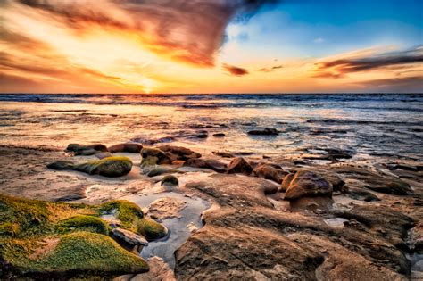 La Jolla Sunset by Larry Vogel | Susan Spiritus Gallery