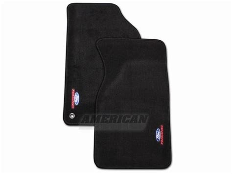 Ford Mustang Ford Racing Floor Mats - 24032 | Ford Mustang Ford Racing ...