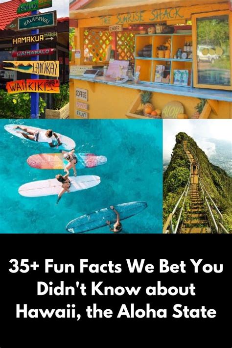 Fun Facts We Bet You Didn T Know About Hawaii The Aloha State