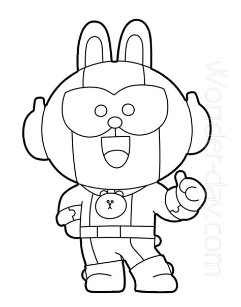 Coloriage Brawl Stars Frank Télécharger Et Imprimer Gratuit Sur Coloriageenfant