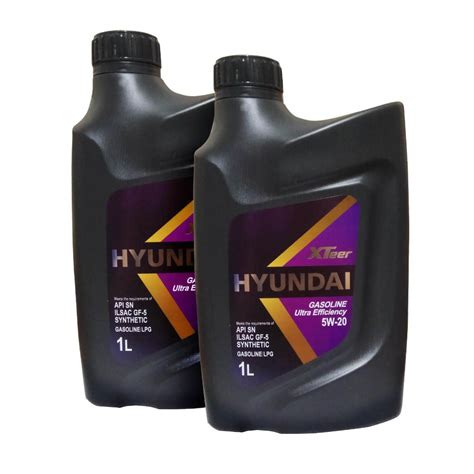 Hyundai Xteer Gasoline Ultra Efficiency W Fully Synthetic Motor Oil