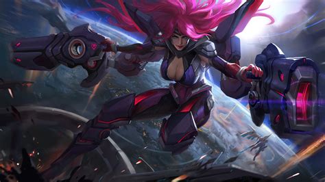 Miss Fortune Gun Goddess Lol 4k 3291i Wallpaper Pc Desktop