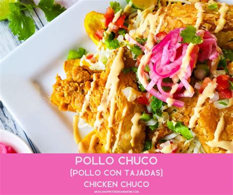 Pollo Chuco (Pollo con Tajadas) - Mexican Appetizers and More!