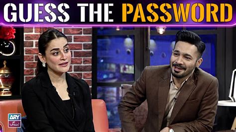 Guess The Password Amna Malik The Night Show With Ayaz Samoo YouTube