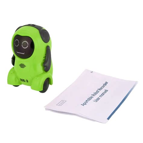 Mini Pocket Voice Recording Rc Robot Intelligent Smart Rc Robot