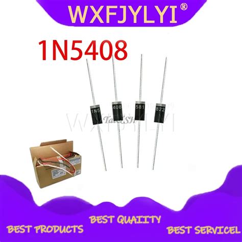 20pcs IN5408 1N5408 3A 1000V DO-27 Rectifier Diode
