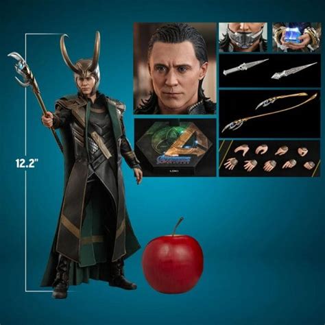 Hot Toys Scale Loki Marvel Avengers Endgame Action Figure For Collectors Years Maya Toys