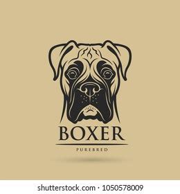 Boxer Dog Logo Images, Stock Photos & Vectors | Shutterstock